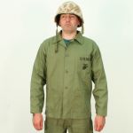 AG1016 WW2 P1941 USMC P41 HBT Green Jacket