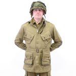 AG1324 US WW2 M42 Jump jacket reinforced by Kay Canvas
