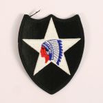AG220 2nd Infantry Division patch. Colour