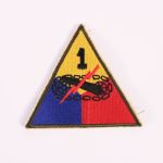 AG368 1st Armoured Div patch pack of 10