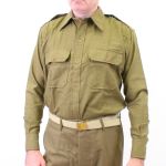 AG1387  Army Officers Collared Shirt