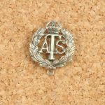 BB571 ATS Brass Cap badge 