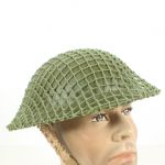 BE104 British Helmet Net Green