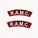 BE687 RAMC Shoulder Titles