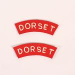 BE793 Dorset Regiment Titles