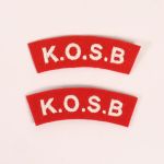 BE797 KOSB shoulder Titles