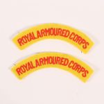 BE824 RAC Shoulder Titles