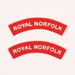 BE865 Royal Norfolk Shoulder Titles