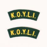 BE884 KOYLI shoulder titles