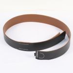 TR653 Black Leather Equipment Belt