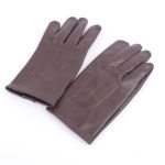 GLV182 British Officers Brown Leather Gloves