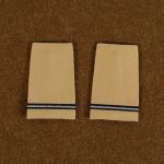 BE1485 British WW2 RAF KD Rank Slides. Pair