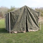 DL246 German Officers Tent Green Canvas Only