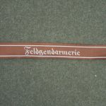 TG549 Feldgendarmerie Cuff Title BeVo