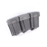 DL132 K98 Ammo Belt Pouch German Black Pebbled x 1