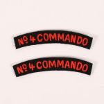 KC052 No 4 Commando Shoulder Titles