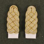 TG1488 Luftwaffe Generalmajor Shoulder Boards Wire Bullion