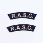 BE866 RASC Shoulder Titles 