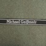 TG013 6th SS "Michael Gaissmair" Cuff Title