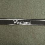 TR110 5th SS "Westland" Cuff Title