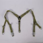 TG599 German Green Canvas Y straps