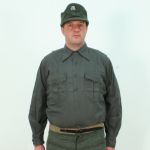 TR264 M42 Grey Field Service Shirt