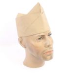 AG1117 Overseas Garrison Cap Khaki. Chino.