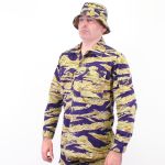 AX132 Golden Tiger Stripe Jacket