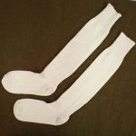 WD491 White Sea boot Socks