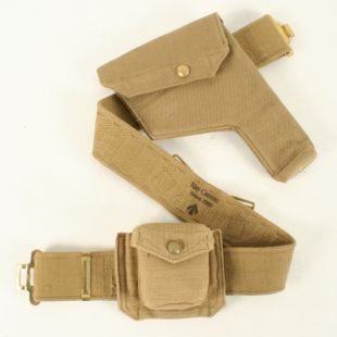 British 1937 Webley Pistol Webbing Set