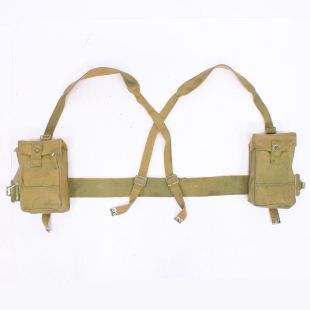 1937 Webbing Set from "Dunkirk" Film Replica Ammo Pouches & replica belt Medium 