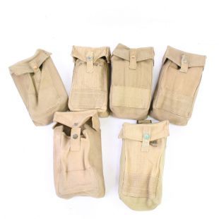 1937 Webbing Auxiliary pouches unfinished Original x 6