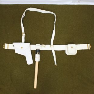 1937 Webbing MP White Military Police Duty Webbing Set