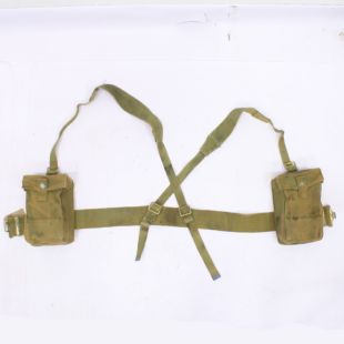 1937 webbing set with MK1 Replica Ammo pouches and Long Belt used in "Dunkirk Film"