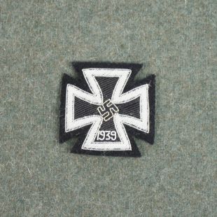 1939 Iron Cross 1st Class Cloth Wire Bullion