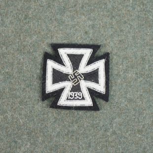 1939 Iron Cross 1st Class Cloth Wire Bullion