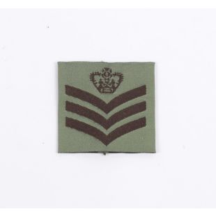 1980's British Staff Sergeants Rank Slide