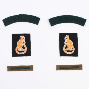 1st Battalion Rifle Brigade, 22nd Arm Brigade, 7th Arm Div Normandy Badge set