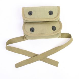 2 Pocket Grenade Pouch WW2 US OD3 Colour