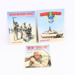 3 x Gulf war era Books including the 82nd Airborne Division