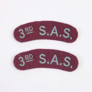 3rd SAS (French) Special Air Service Shoulder Titles