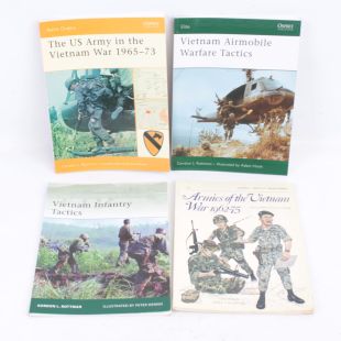 4 Osprey Publishing Books on the Vietnam War
