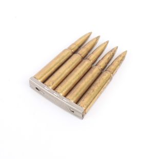 5 x K98 Bullets on a Stripper Clip Denix Replica