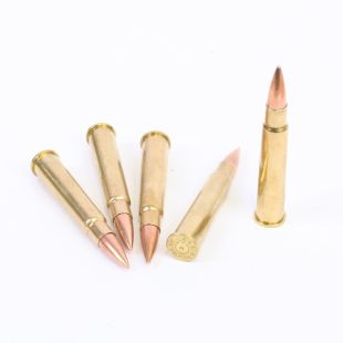 5 x Lee Enfield 303 Brass Bullets Replica