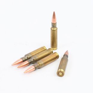 7.62mm Brass replica Bullets x 5