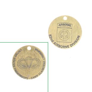 82nd Airborne Division Brass Tag