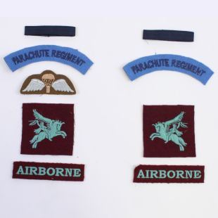 8th (Midland) Battalion Parachute Regiment Badge set