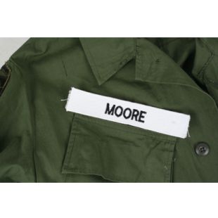 Lt. Colonel Hal "Moore" Name Tape from Film "We Were Soldiers"