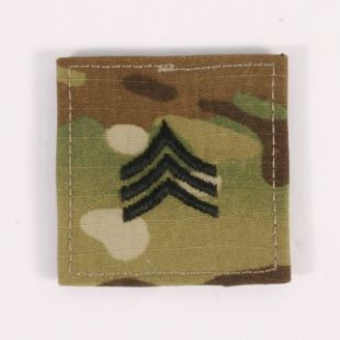 US Sergeant Rank Patch. Multicam