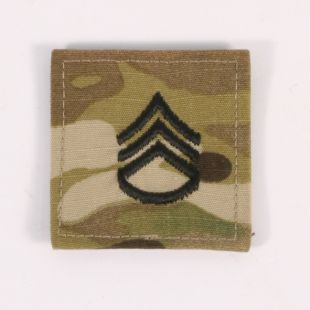 US Staff Sgt Rank. Multicam